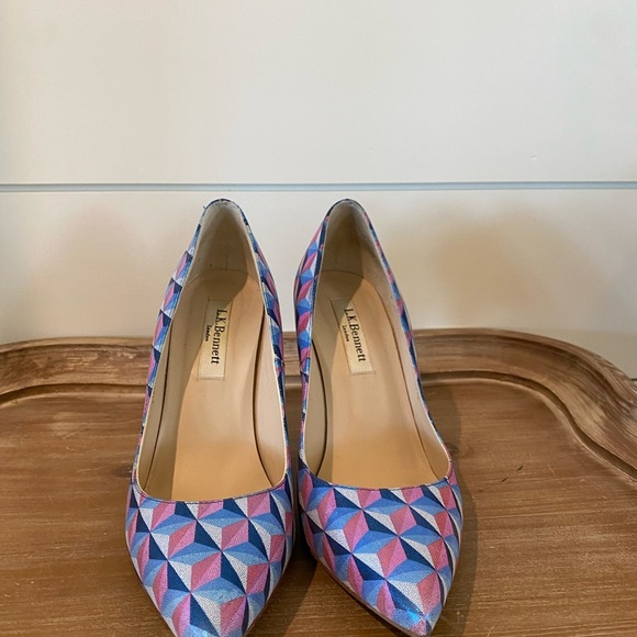 LK Bennett Geometric Heels - Picture 7 of 7